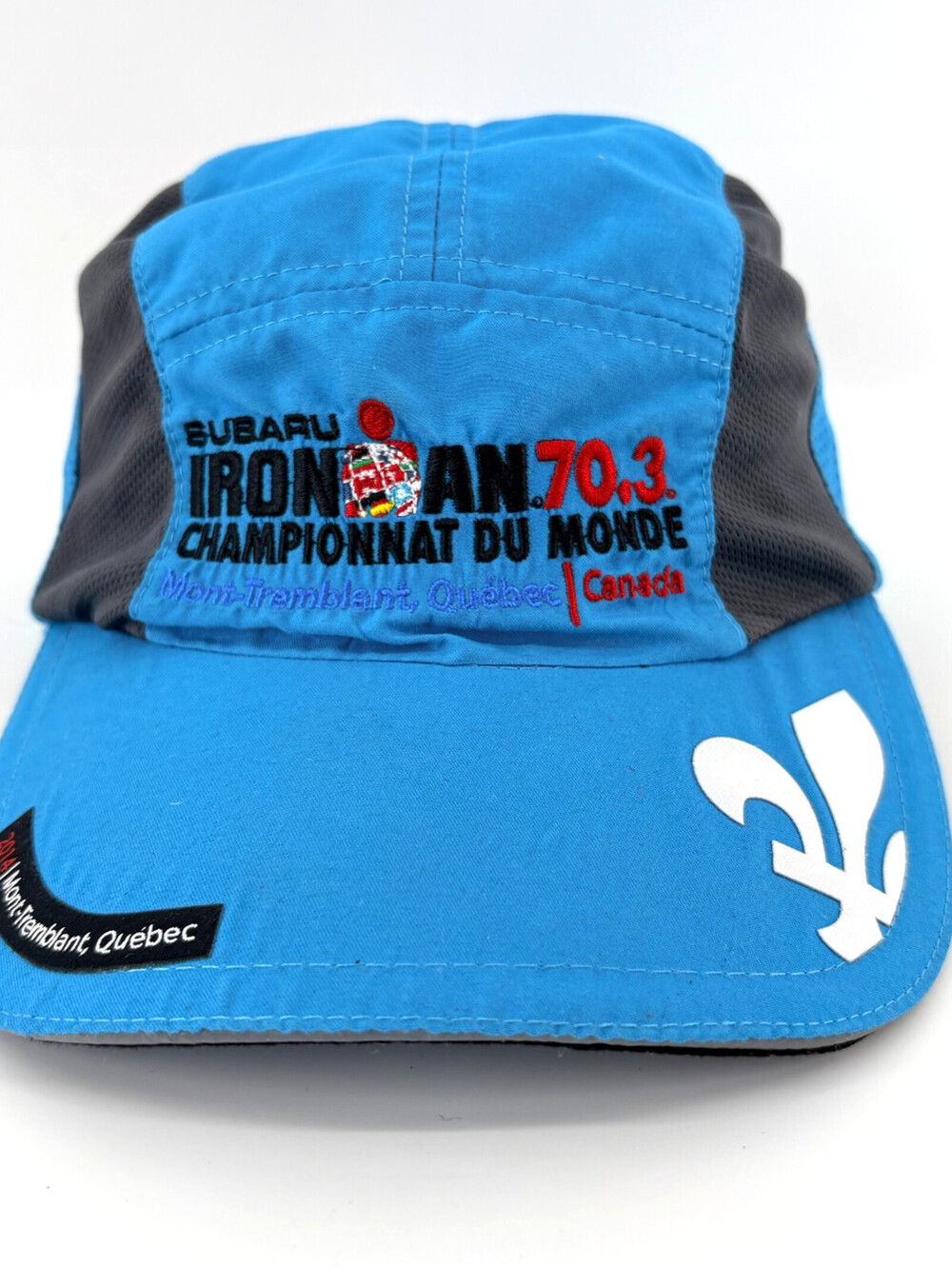 NWT Merrell Subaru 2014 IronMain 70.3 Championnat Du Monde Blue Hat/Cap